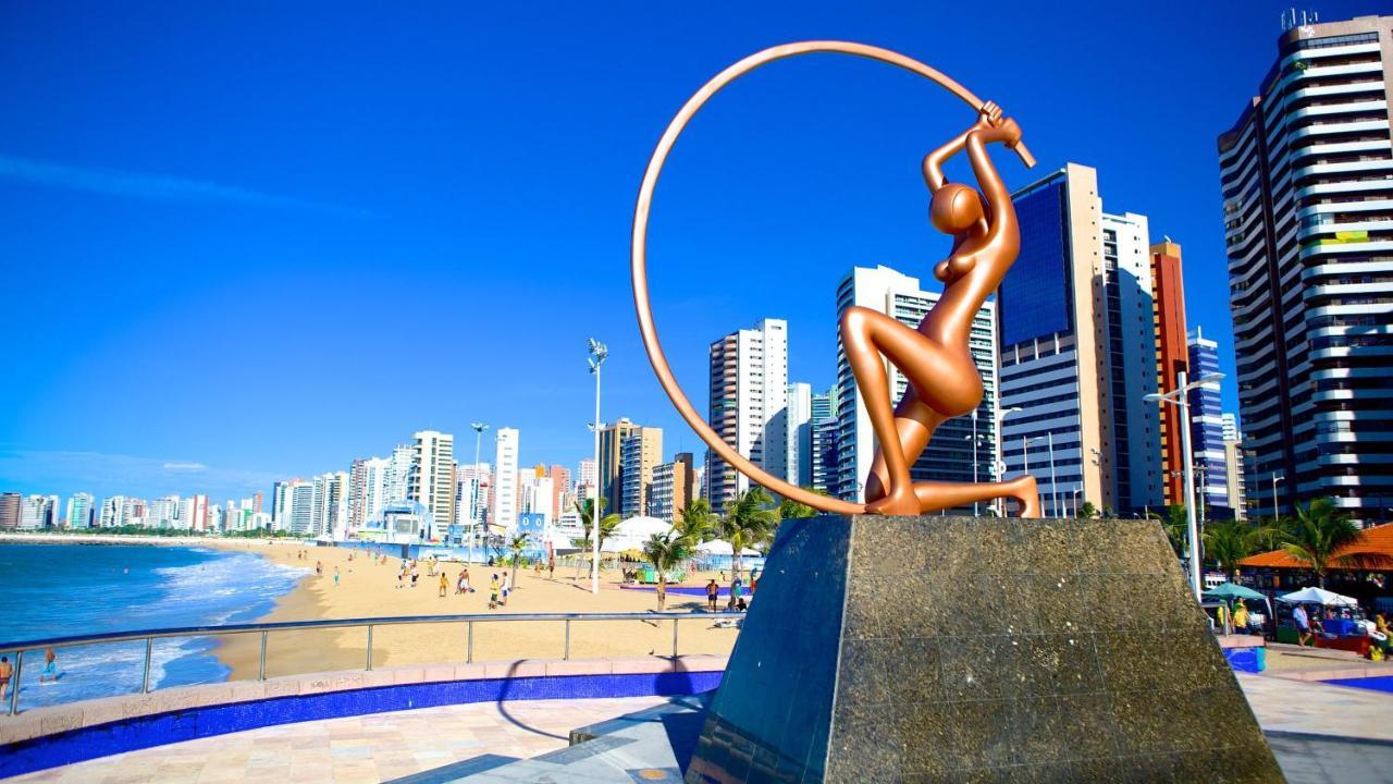 Apto 2Q Atlantic Ocean Beira Mar Fortaleza  Buitenkant foto